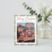 Carte de Noël sucre de canne (Debout devant)