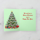 Carte de Noël sucre de canne (Intérieur)