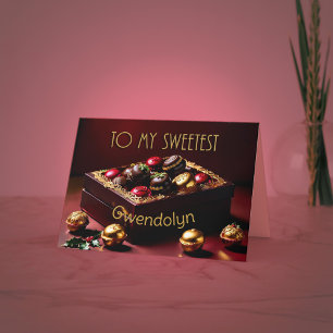 Carte de Noël sucrée