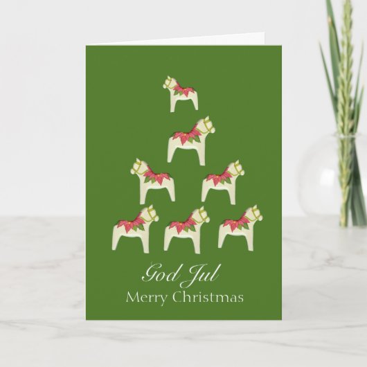 Carte de Noël suédoise (Devant)