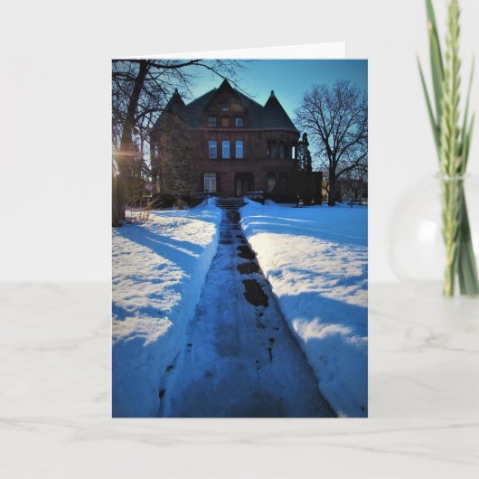 Carte de Noël "Sumner McKnight Mansion" (Devant)