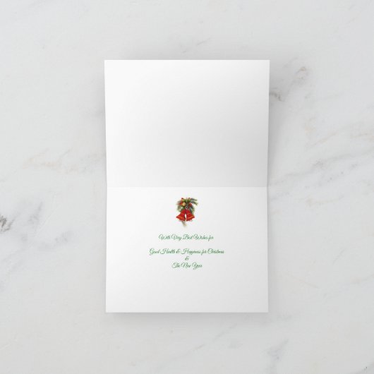 Carte de Noël Sunderland (Intérieur)