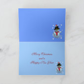 Carte de Noël surréaliste mignonne (Intérieur)