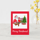 Carte de Noël "Sweet" (Fleur jaune)