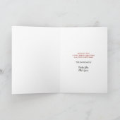 Carte de Noël Sweet Bunny (Intérieur)