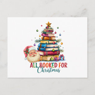 Carte de Noël « Tous les livres pour Noël » Fête