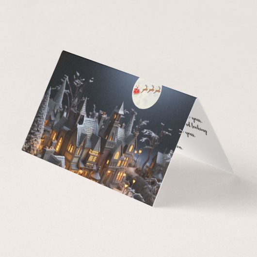 Carte de Noël, traditionnelle (Front)