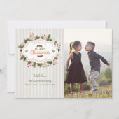 Carte de Noël traditionnelle (Devant)