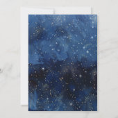 Carte de Noël traditionnelle rustique à l'aquarell (Dos)