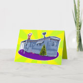 Carte de Noël Trailer Trash (Devant)