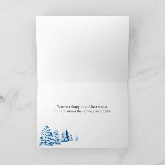 Carte de Noël Tree Forest (Intérieur)