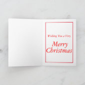 Carte de Noël très joyeuse (Intérieur)