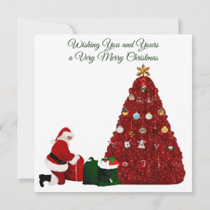 Carte de Noël très joyeuse
