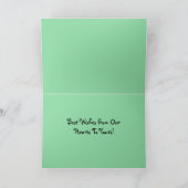 Carte de Noël très Kawaii (Intérieur)