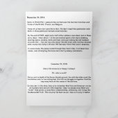 Carte de Noël Trêve 1914 (Intérieur)