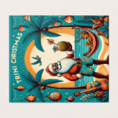 CARTE DE NOËL TRINI (Outside Unfolded)