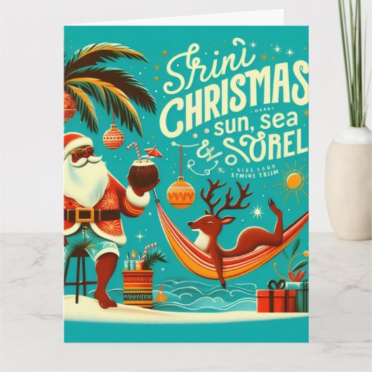 Carte de Noël Trini (Devant)