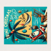 CARTE DE NOËL TRINI PLIÉE 2 (Outside Unfolded)