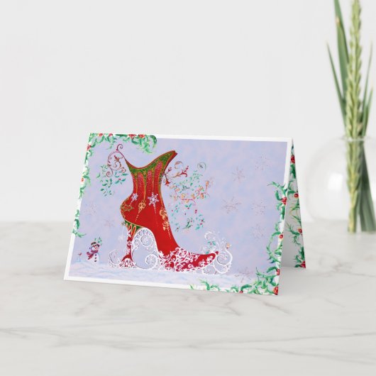 Carte de Noël Troïka (Devant)