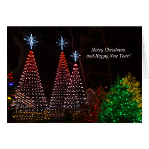 Carte de Noël Trois Arbres à Midtown