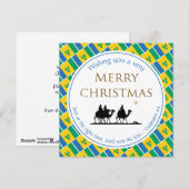CARTE DE NOËL TROIS SAGES ST-VINCENT (Devant / Derrière)
