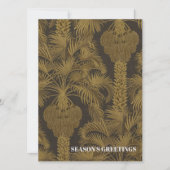 Carte de Noël Tropical vintage (Devant)