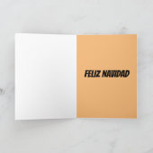 CARTE DE NOËL TROPICALE DE PLAGE (Intérieur)