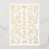 Carte de Noël tropicale hawaïenne Mele Kalikimaka (Recto)