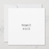 Carte de Noël tropicale Palm Tree Joyeux Noël (Dos)