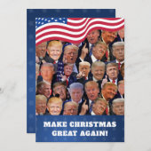 Carte de Noël Trump (Devant / Derrière)