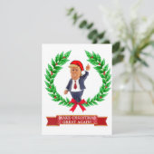 Carte de Noël Trump (Debout devant)