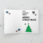 Carte de Noël Trump Pence - On va faire Chri (Intérieur)