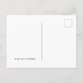 Carte de Noël Turtle (Dos)