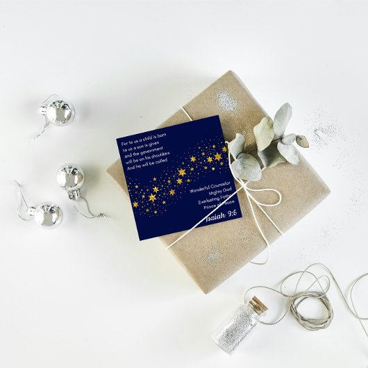 Carte de Noël : un Fils nous est donné