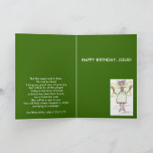 Carte de Noël/un sauveur (Intérieur)