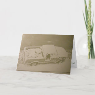 Carte de Noël "Underexhibition Roll 22"