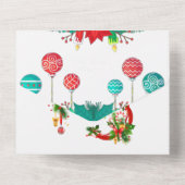 Carte de Noël unique - Ajoutez votre message pour  (Verso)