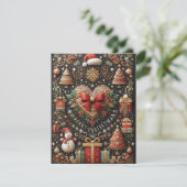 Carte de Noël unique bien conçue (Debout devant)