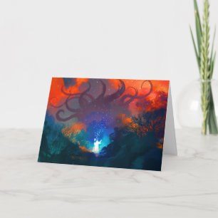 Carte de Noël Unique RPG Gamer pour Fête Helléniqu