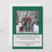 Carte de Noël Up and Aaway (Dos)