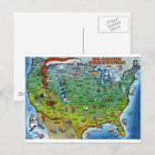 Carte de Noël USA (Devant / Derrière)