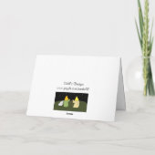 Carte de Noël Veille de Noël (Dos)