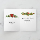 Carte de Noël - Venise (Intérieur)