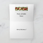 Carte de Noël - Venise (Intérieur)