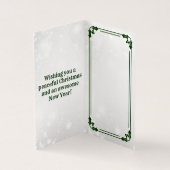 Carte de Noël - Version Gentille de Papa Noël (Inside)