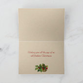Carte de Noël victorienne (Intérieur)