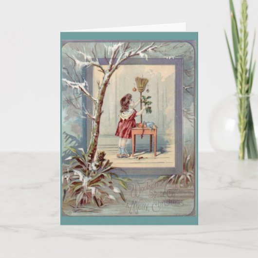 Carte de Noël victorienne (Devant)