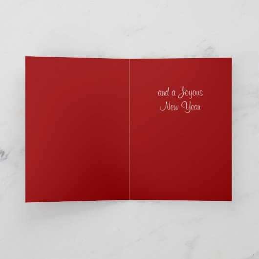 Carte de Noël victorienne (Intérieur)