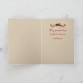 Carte de Noël victorienne (Intérieur)