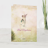 Carte de Noël victorienne Vintage (Dos)